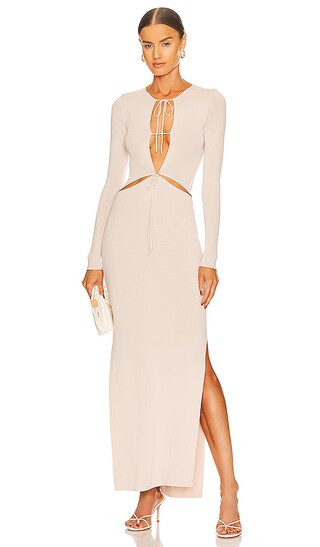 Jacaranda Dress in Tan | Revolve Clothing (Global)