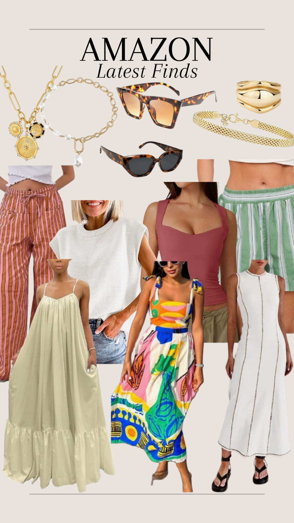 Latest Amazon Finds

Summer dress, summer dresses, summer, tops, Amazon, jewelry, gold jewelry, sunglasses, free people

#LTKFindsUnder50 #LTKSeasonal #LTKStyleTip