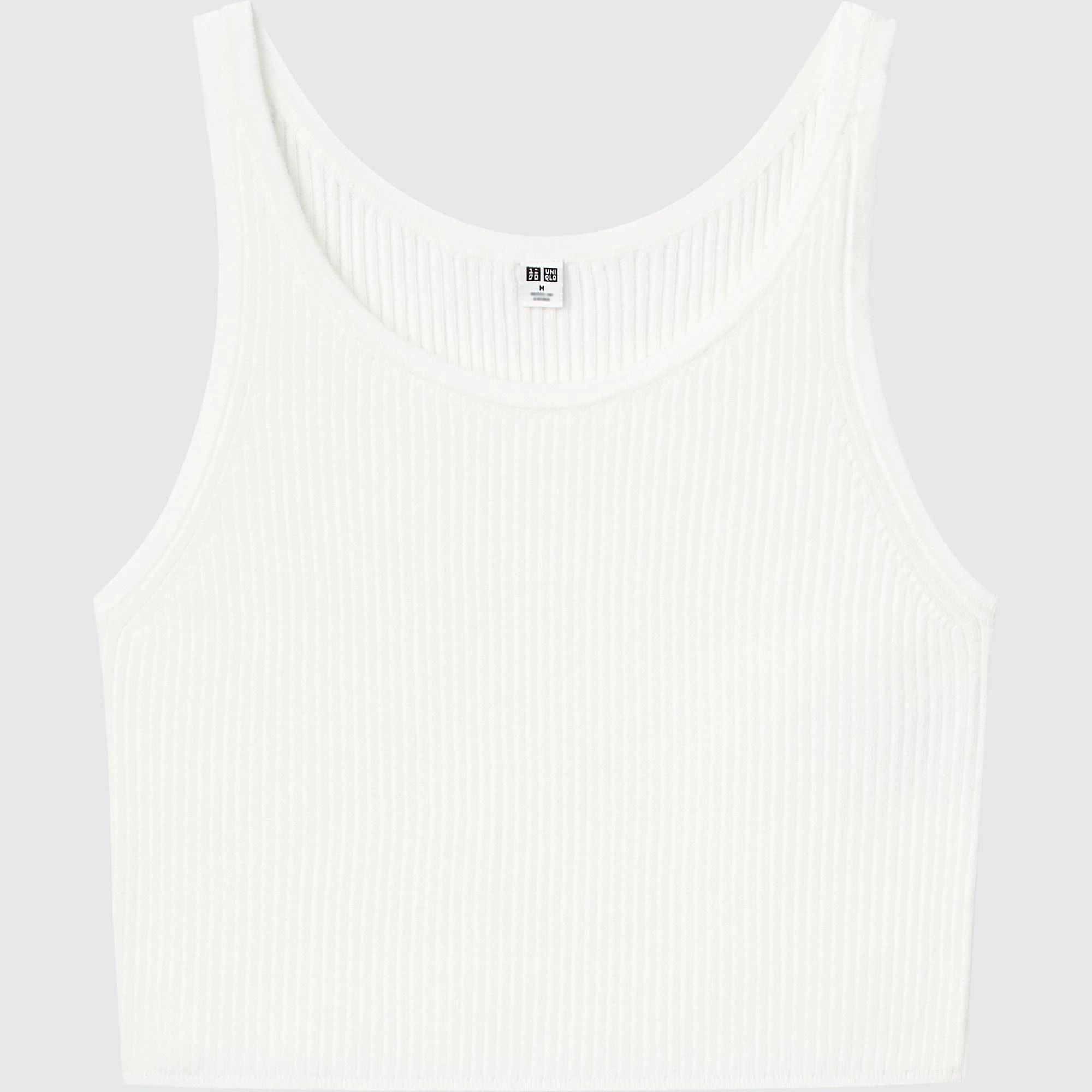 Ribbed Sleeveless Cropped Top (Women) | UNIQLO US | UNIQLO (US)