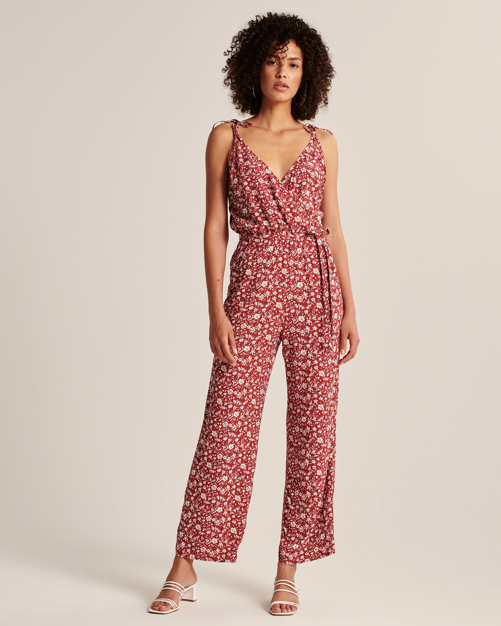 Tie-Front Jumpsuit | Abercrombie & Fitch (US)