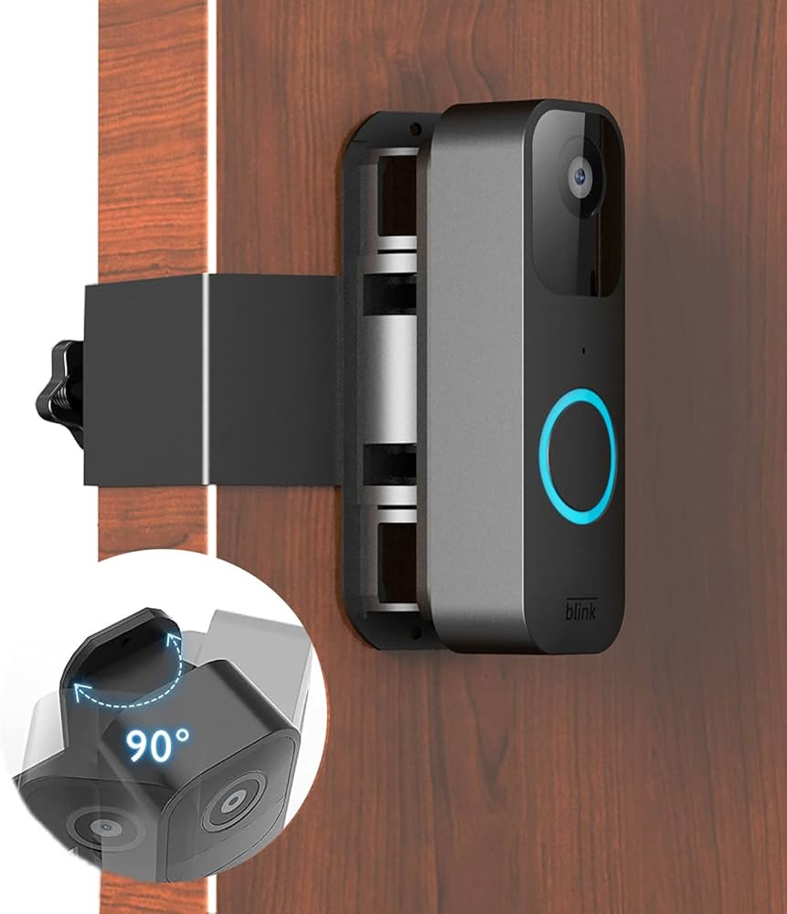 Blink Doorbell Mount No Drill for Apartment Anti-Theft(Doorbell Not Included),Doorbell Mount for ... | Amazon (US)