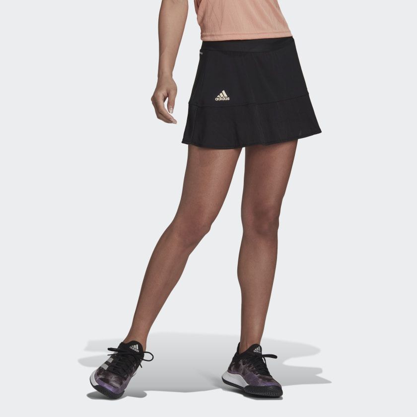 adidas Tennis Primeblue Aeroknit Match Skirt - Black | adidas US | adidas (US)