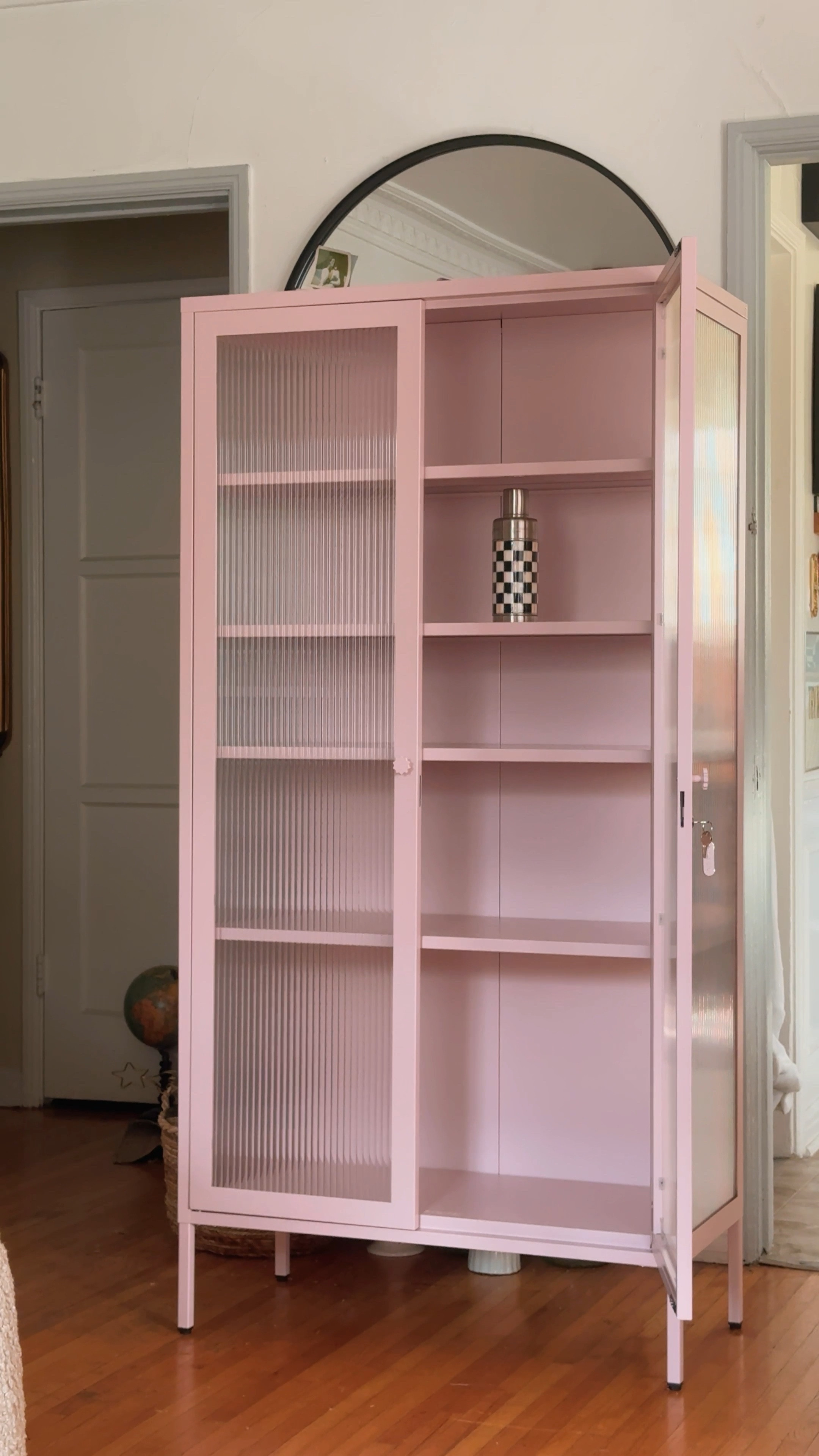 fluted glass locker for kitchen storage and bar accessories 💕 watch now

#LTKU #LTKWatchNow #LTKHome