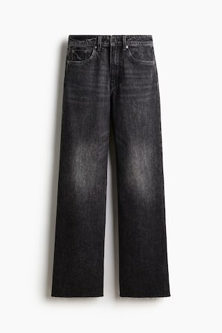 H & M - Wide High Jeans - Black | H&M (US + CA)