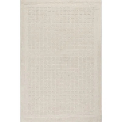Fritz Checkered Wool Area Rug | Wayfair North America