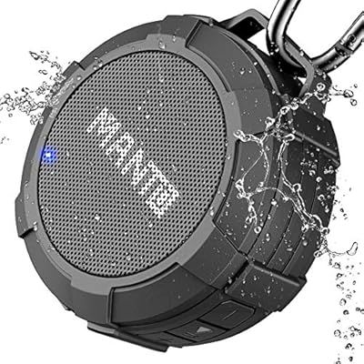 Bluetooth Speaker MANTO Cuckoo Portable Wireless Mini Waterproof Stereo Sound System for Shower, ... | Amazon (US)