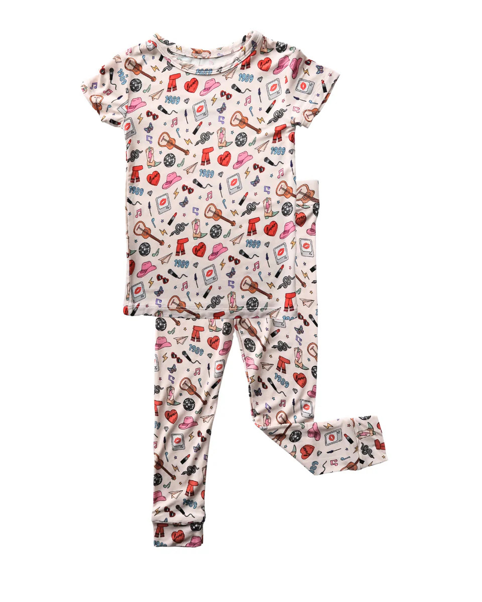 Popstar Two-Piece Set- Bamboo Pajama | Lolli Co.