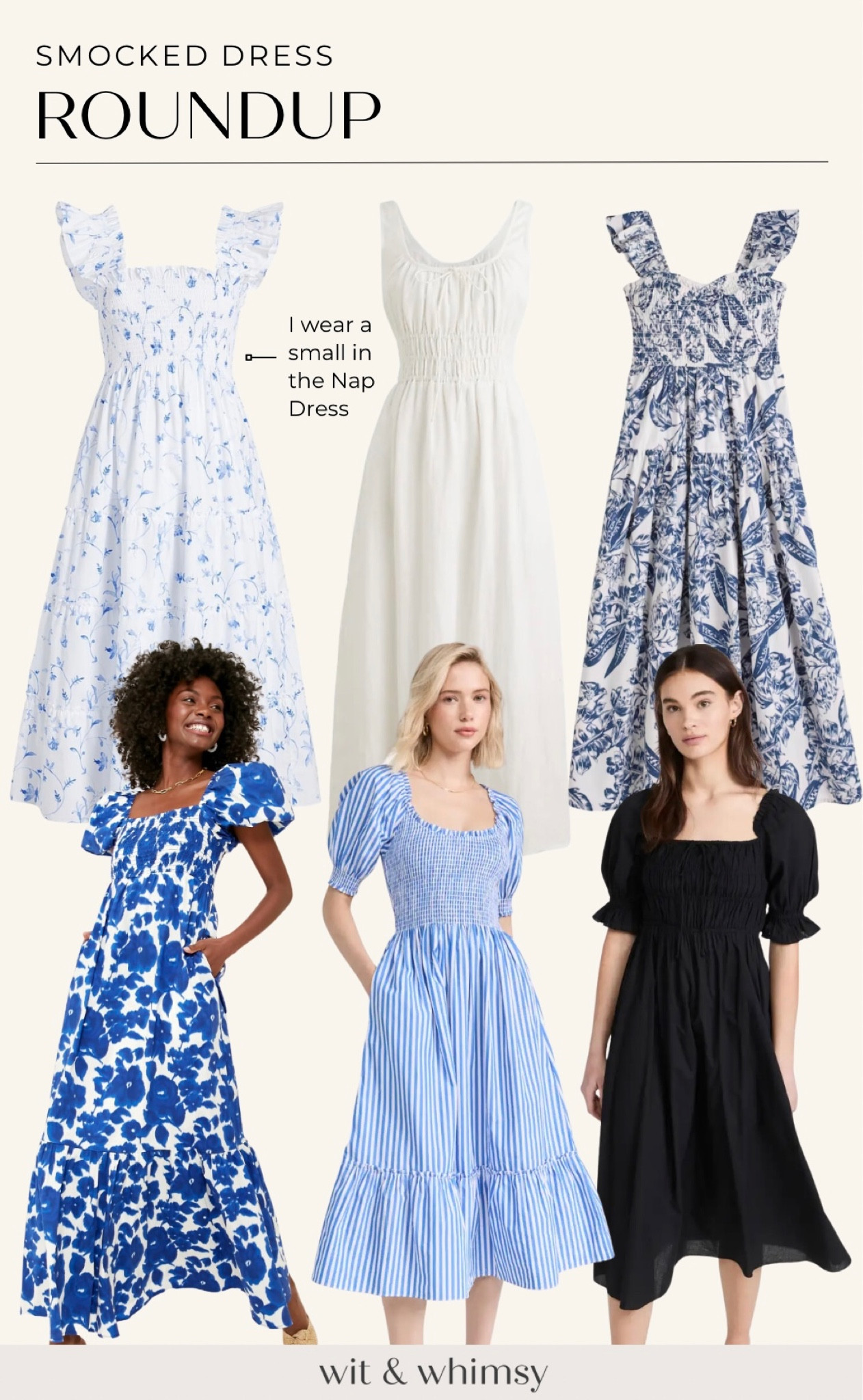Smocked dress roundup:
Hill House nap dress
Summer dress 
Vacation dress 
Tuckernuck dress 

#LTKSeasonal