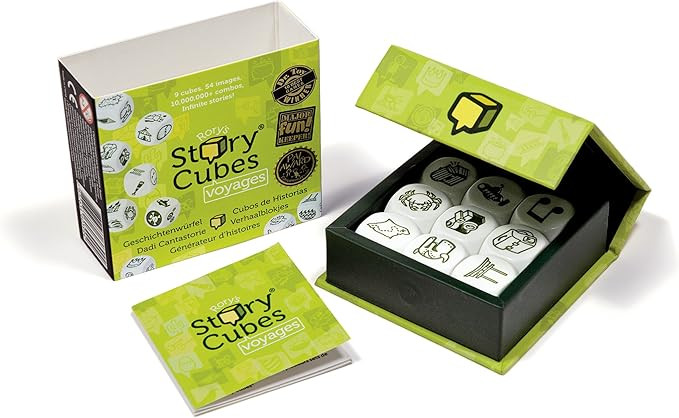 Rory's Story Cubes Voyages (Box) - Embark on Epic Adventures! Creative Storytelling Game for Kids... | Amazon (US)