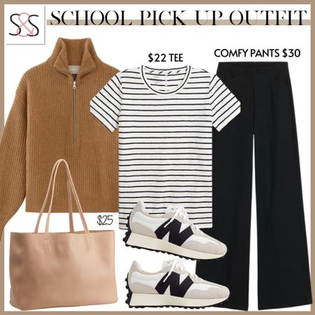 When fall weather calls, a half zip sweater picks up the phone. Pair with soft pants and New Balance 327 sneakers- and this outfit is perfect for the season  

#LTKSeasonal #LTKfitness #LTKstyletip