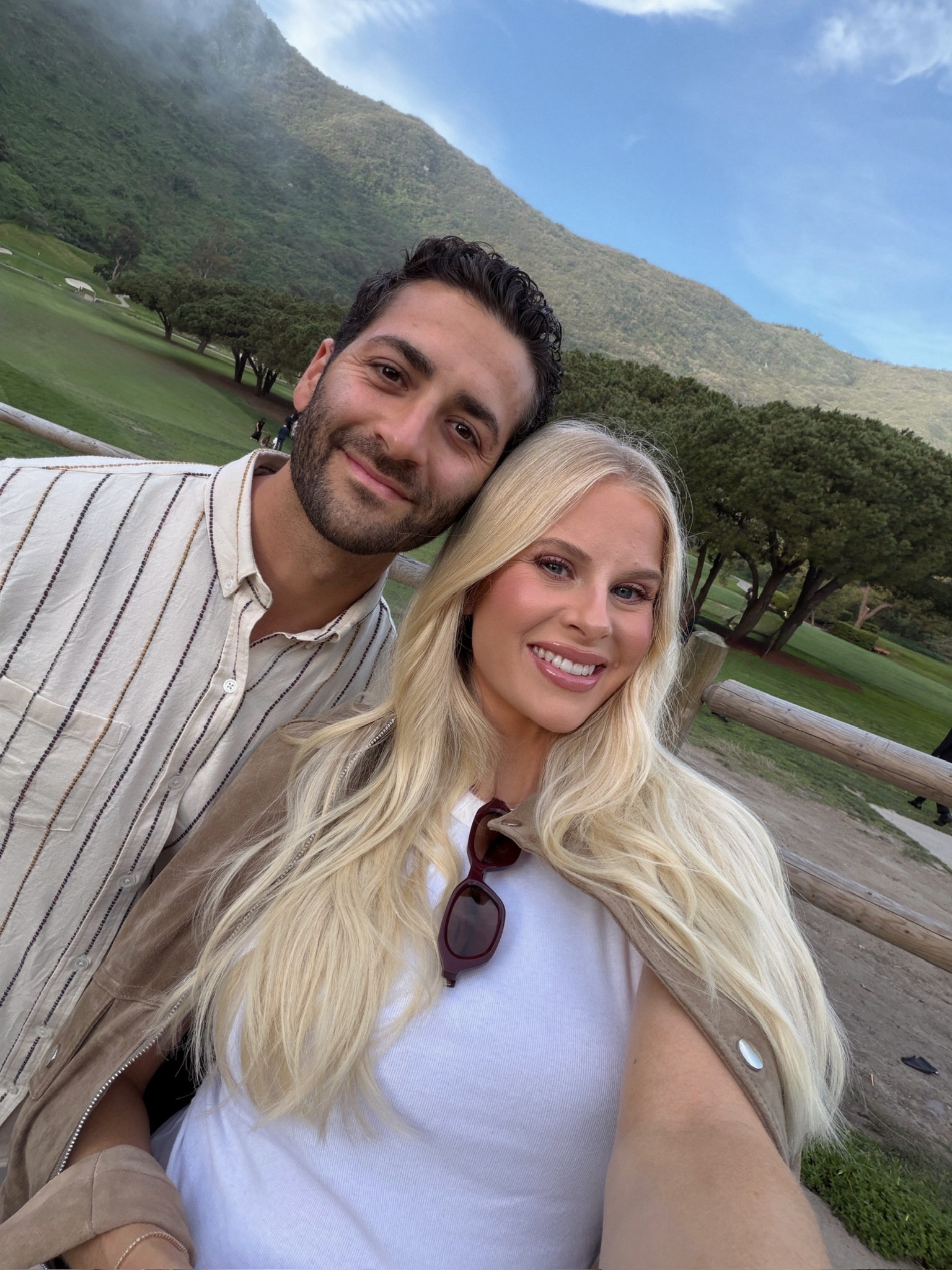 Wearing a medium in jacket, small in tank, 29 reg in jeans (sized up for pregnancy), shoes are tts (linking similar)!  Cort’s shirt linked! 

Lipstick - blaz’d donut Lip liner - toffee Lip gloss - sweetmouth

#kathleenpost

Casual chic outfit, spring transition outfit, casual date night look, maternity outfit, bump friendly look

 #LTKootd #LTKBump #LTKTravel