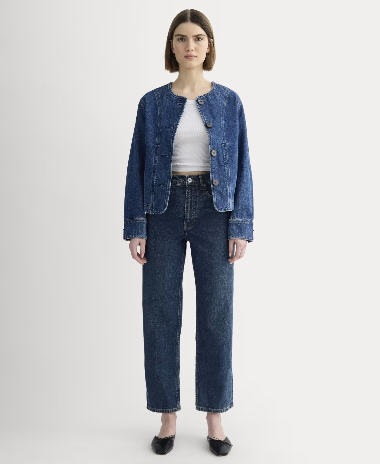 Women's Way-High� Jean 2.0 by Everlane in Dark Indigo, Size 31 | Everlane