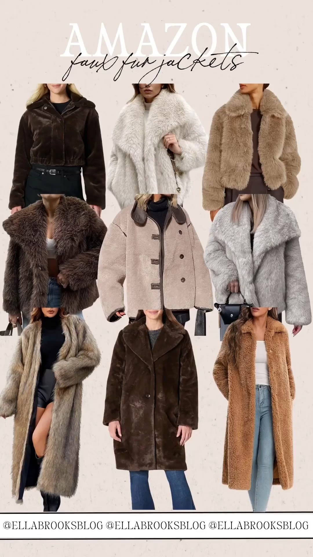 Amazon faux fur jackets!

Winter jacket, Sherpa jacket, winter fashion, cropped jacket

#LTKSeasonal #LTKootd #LTKFindsUnder100