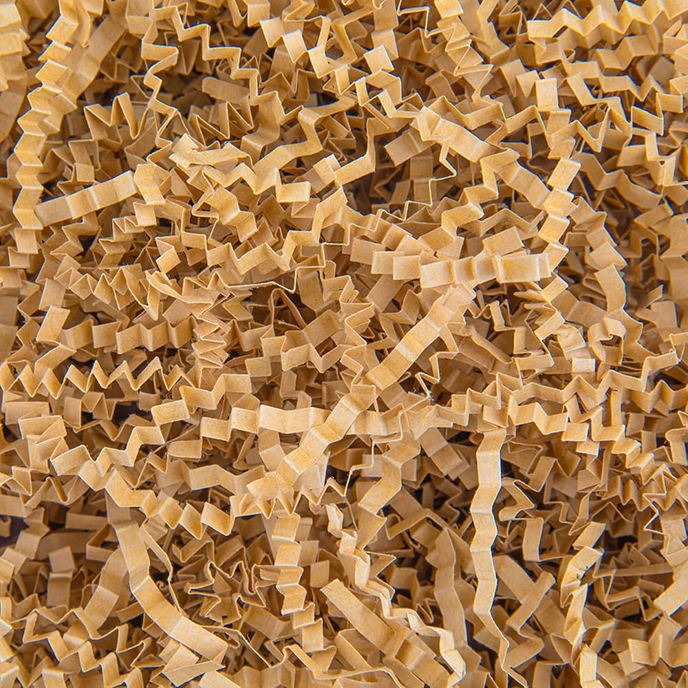 Caleihd Crinkle Cut Paper Shred Packing Grass Cushion Paper Streamer for Christmas Wedding Birthd... | Amazon (US)