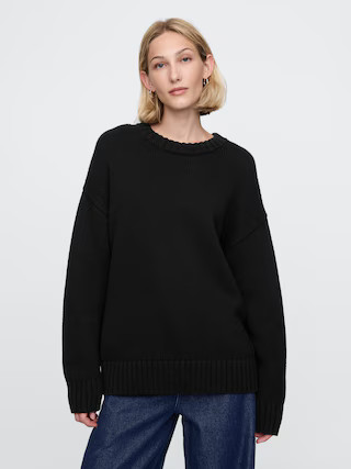 Oversized Boyfriend Sweater | Gap (US)
