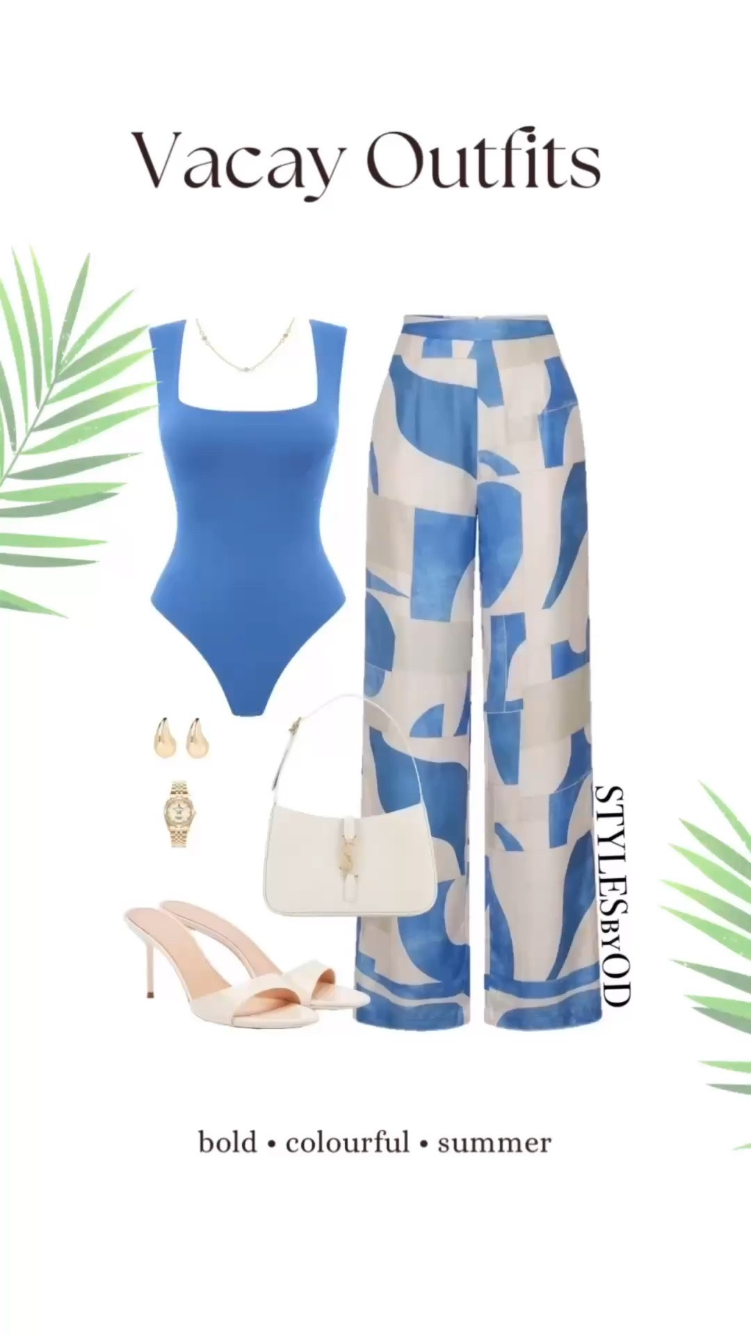 Your summer vacation wardrobe, sorted🌴💙

Bold, colourful & made for sunshine☀️6 resort-
ready looks for poolside, beach dinners and that golden-hour stroll🌅

#LTKstyetip #LTKfashion #LTKsummer #LTKtravel 

summer vacation outfits 2026, colourful and bold holiday style, flowy and airy summer printed summer pants

#LTKdatenight #LTKshoes #LTKeurope