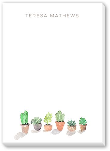 Potted Plants 5x7 Notepad | Shutterfly