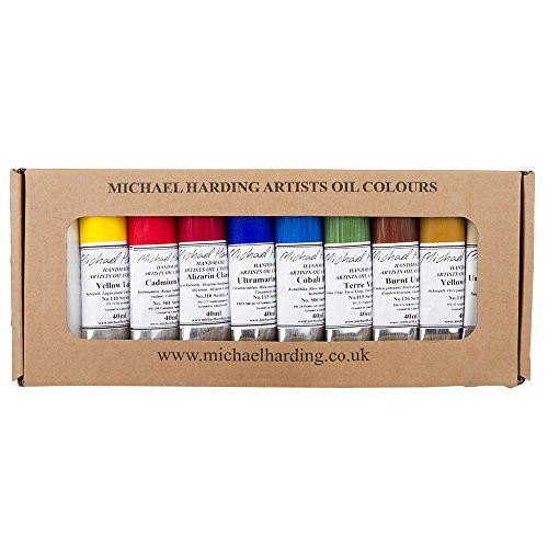 Michael Harding's Artist Oli Colours, Plein Air Oil Paint Painter Set, Ten 40ml Tubes, 0040013 | Amazon (US)