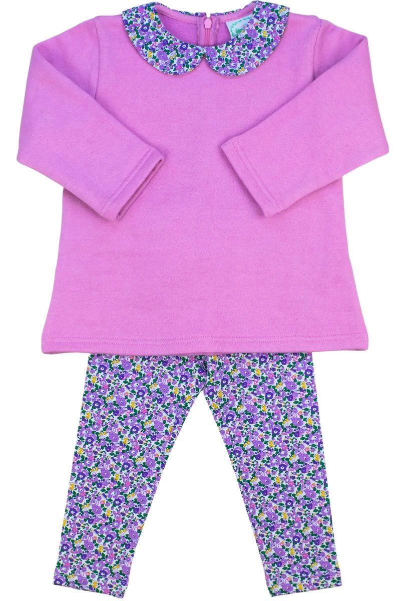 Hadley Floral Sweater and Leggings Set | Grace and James Kids