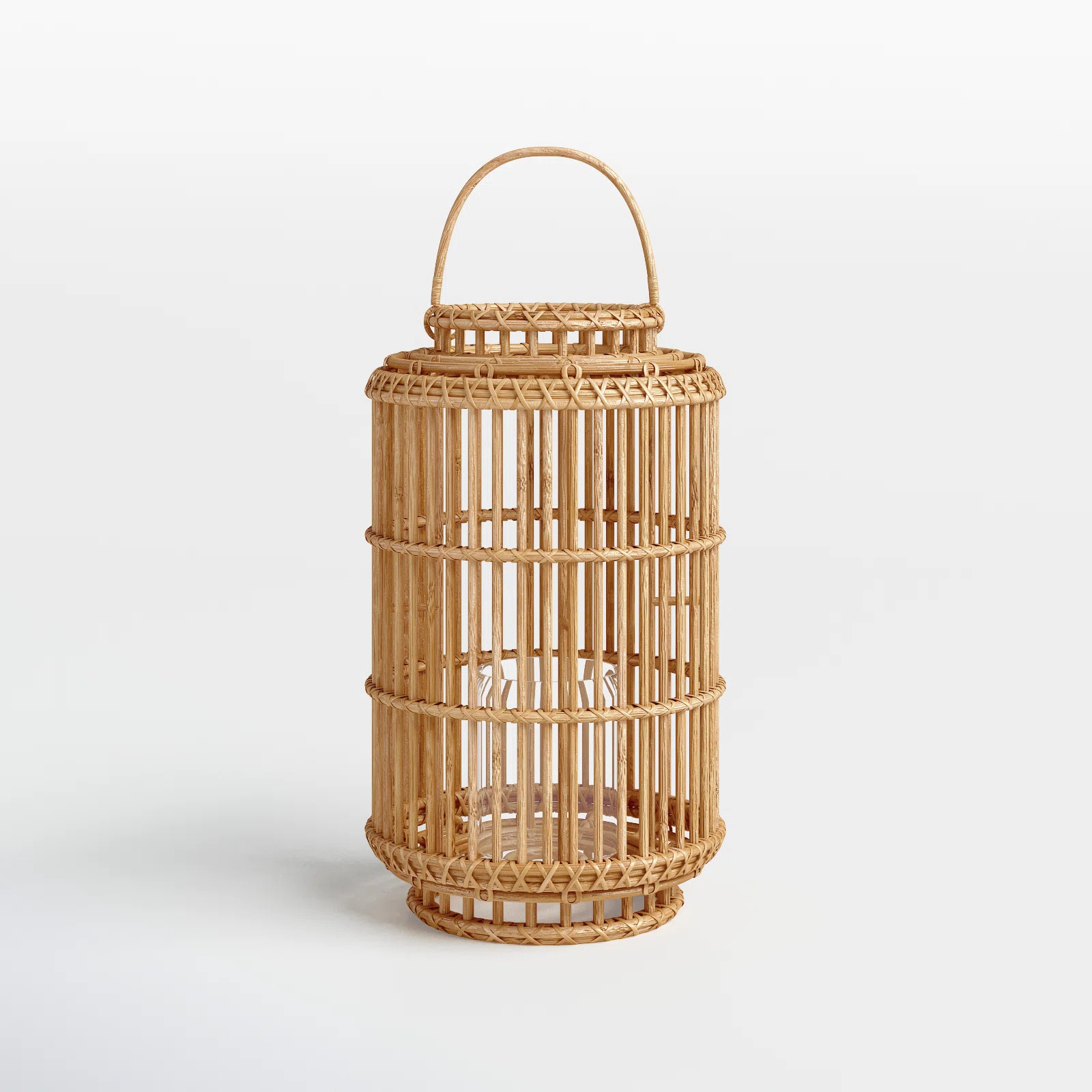 20.75'' H Wood Floor Lantern | Wayfair North America