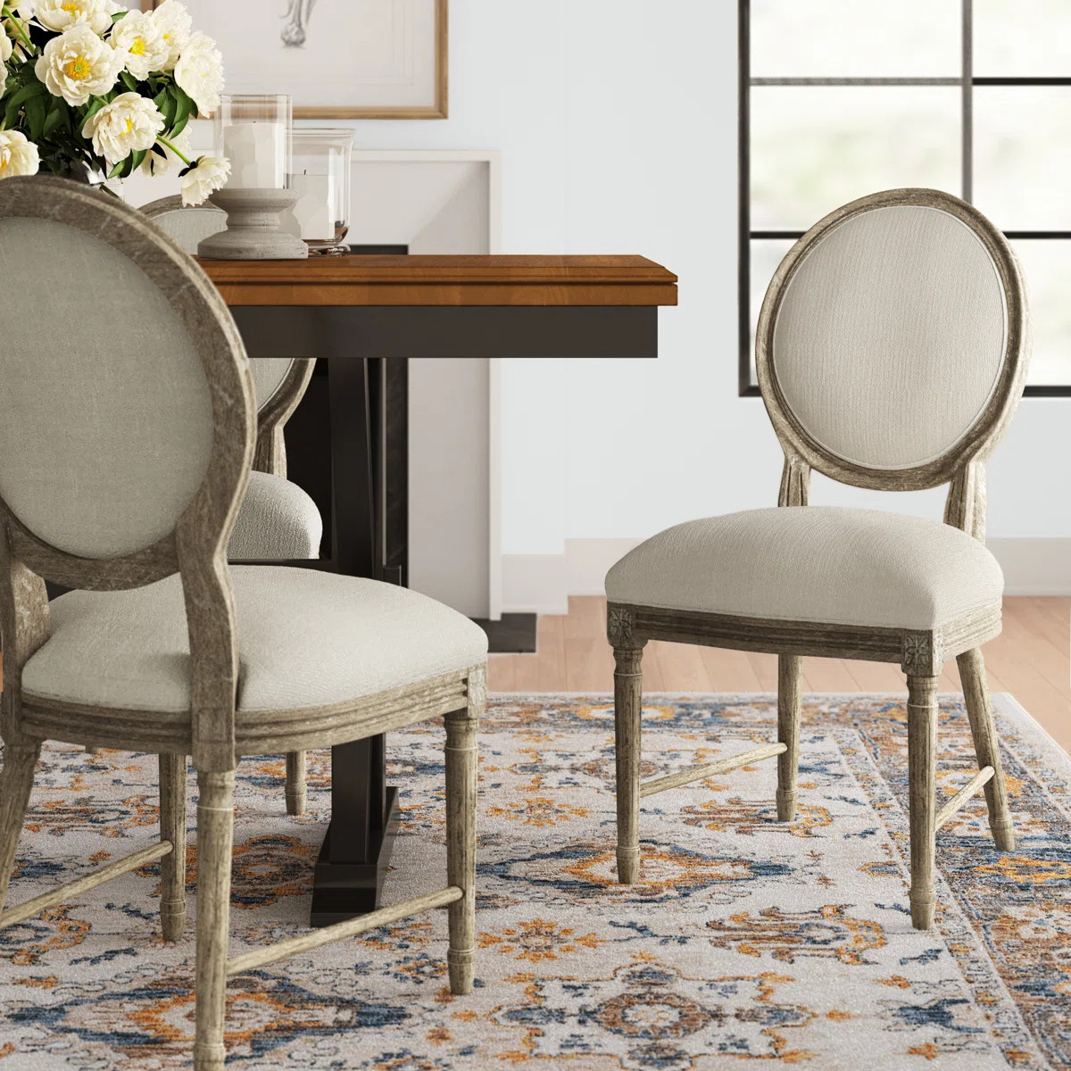Clintwood 20'' H Upholstered Side Chair (Set of 2) | Wayfair North America