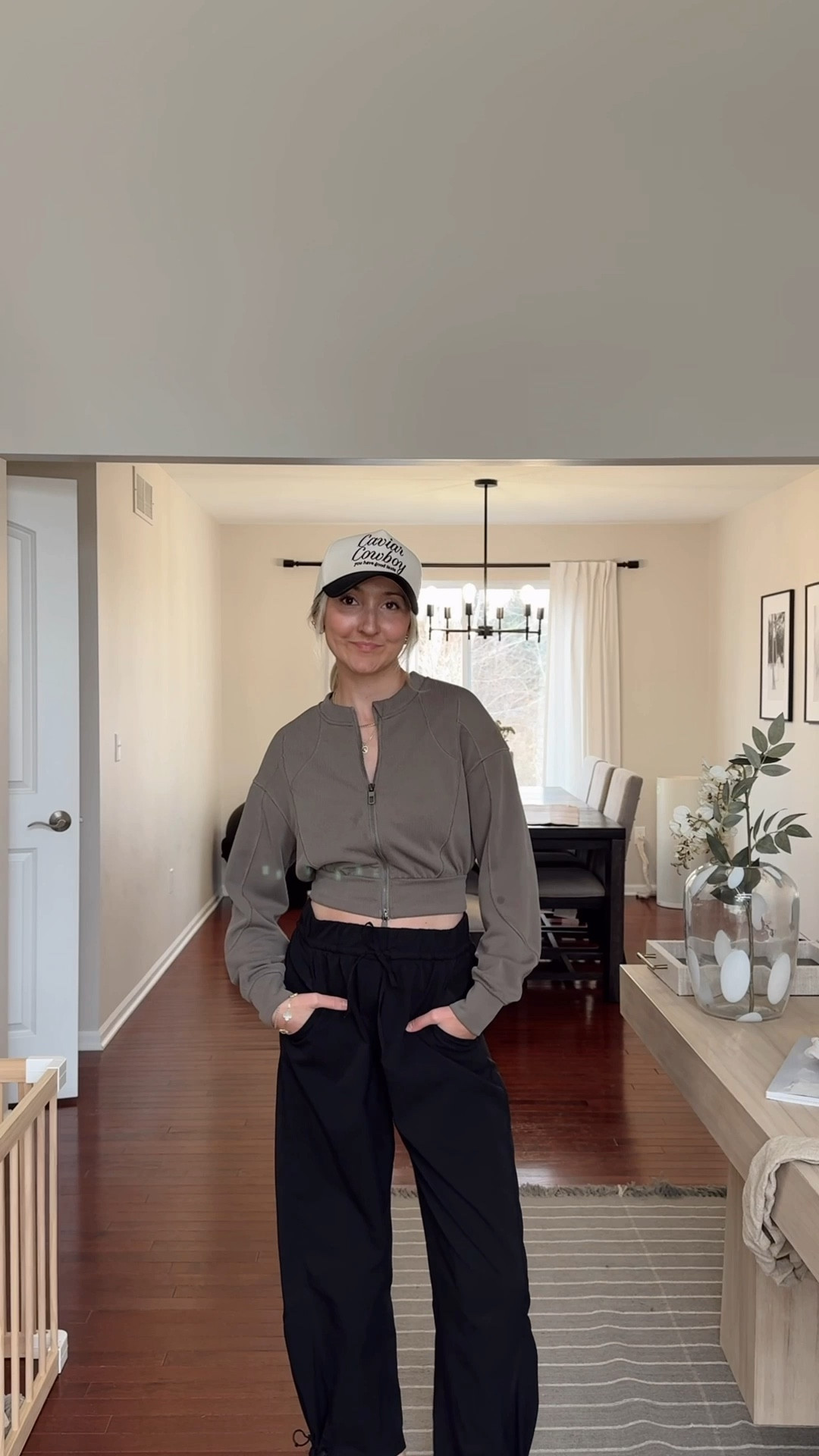 Full lululemon fit! Top is few years old but linked pants and hat below!