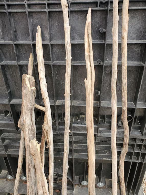 Driftwood Pole 2,3,4,5 or 6 feet long - Rod Hanging Weaving Macrame DIY Closet Nursery Shower Cra... | Etsy (US)