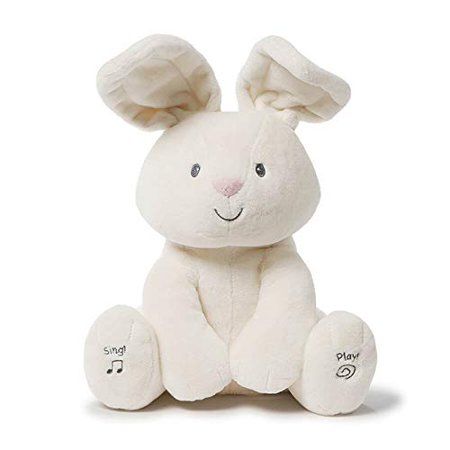 Baby GUND Flora The Bunny Animated Plush Stuffed Animal Toy, Cream, 12 | Walmart (US)