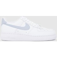 Nike Air Force 1 Trainers in White & grey | Schuh