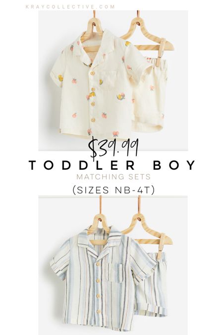 Not only are both these ridiculously cute short abs button down top sets only $39.99 they are currently 20% off.

Toddler boys, toddler outfits, toddler boy Easter outfits, Easter, Easter outfits for boys, toddler outfits, toddler boy, spring break outfits, spring outfits, baby, baby boy outfits 

#EasterOutfits #Easter #SpringOutfits #ToddlerBoyOutfits #ToddlerBoyEasterOutfits 

#LTKunder50 #LTKkids #LTKSeasonal