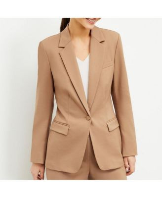 M.M.LaFleur Yiyan Classic Blazer - Wool Twill - Macy's | Macy's