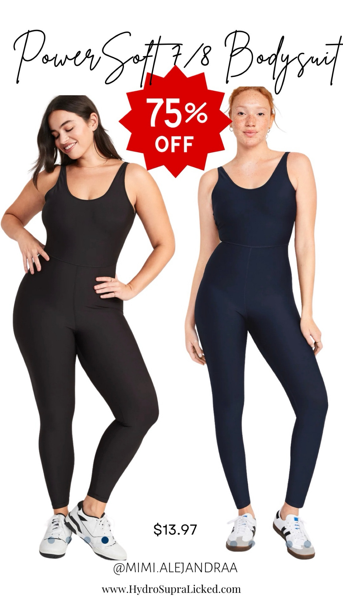 Gifts for Her
PowerSoft Sleeveless 7/8 Bodysuit
75% off today

Light compression meets a peachy-smooth, sweat-wicking fabric.
scoop neck
wide straps
deep scoop back
go-dry wicks moisture

#LTKSaleAlert #LTKFitness #LTKActive