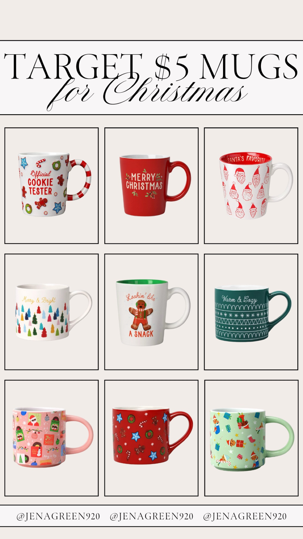 Target Christmas Mugs | Holiday Mugs 

#LTKHoliday #LTKGiftGuide #LTKSeasonal
