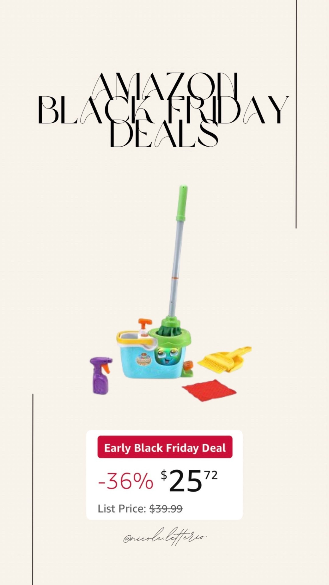 Kids cleaning mop set on sale!

#LTKkids #LTKfamily #LTKsale