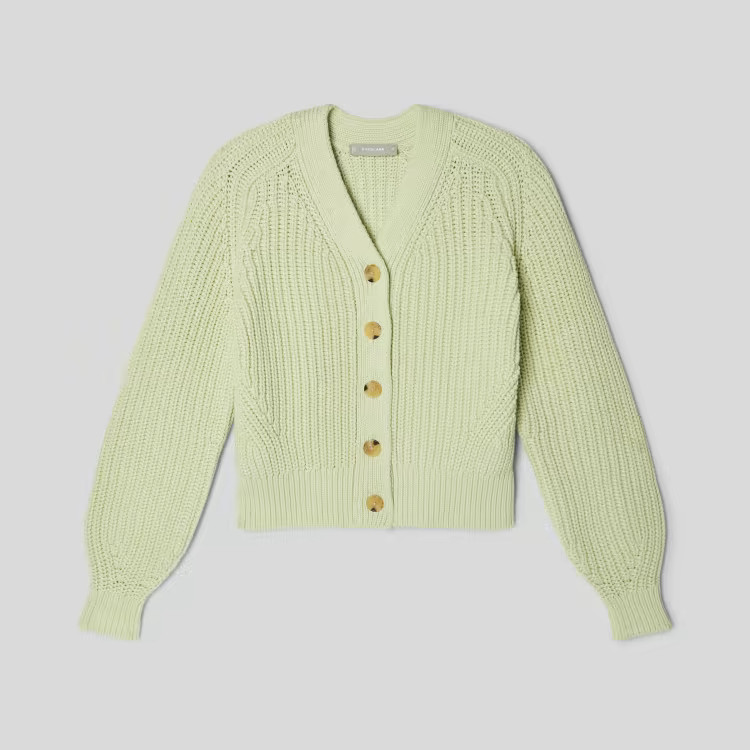 The Texture Cotton Cardigan | Everlane