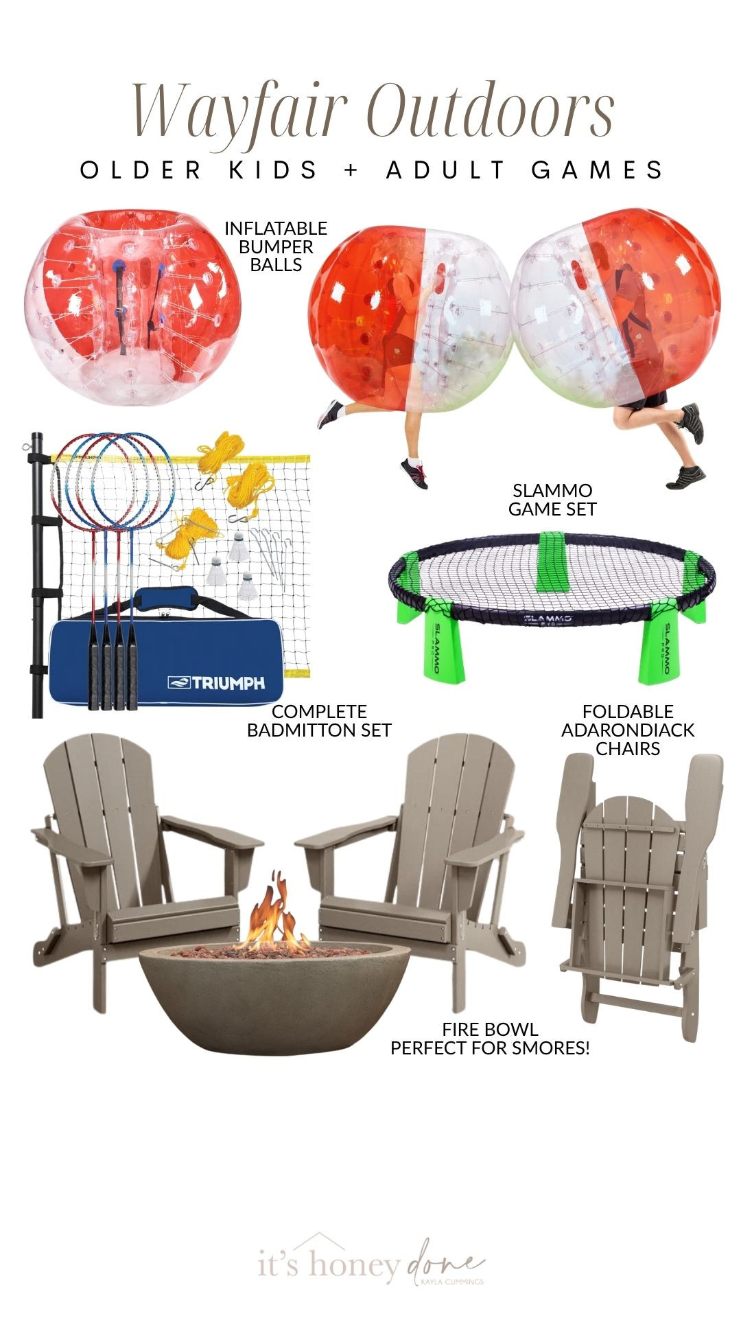 @Wayfair has so many fun outdoor games to keep your family busy this summer also perfect for hosting!