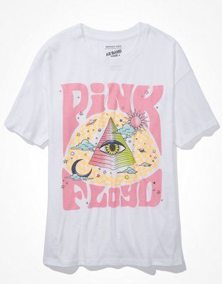 AE Oversized Pink Floyd Graphic Tee | American Eagle Outfitters (US & CA)