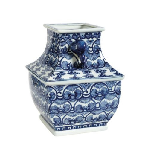 Blue & White Chinoiserie Porcelain Vase Collection | Ballard Designs, Inc.