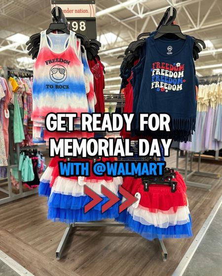 #walmartpartner Celebrate Memorial Day in style with these cute and festive outfits from Walmart! 🇺🇸✨ @Walmart had the perfect for your little ones. @walmartfashion #WalmartFinds #MemorialDay #walmartfashion #walmart