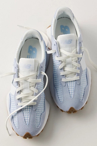 New Balance 327 Gingham Sneakers | Free People (Global - UK&FR Excluded)