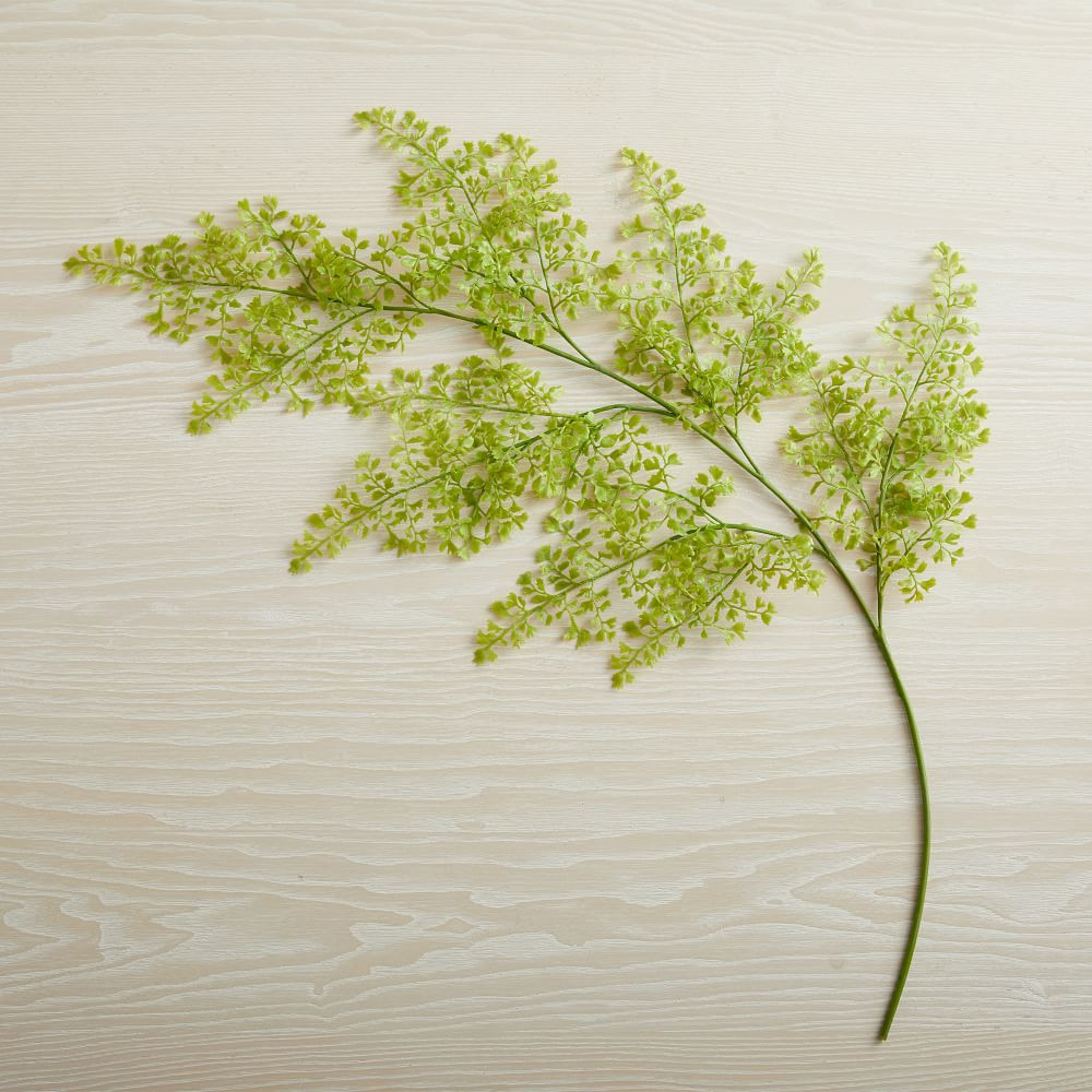 Faux Green Petal Stem, Green | West Elm (US)