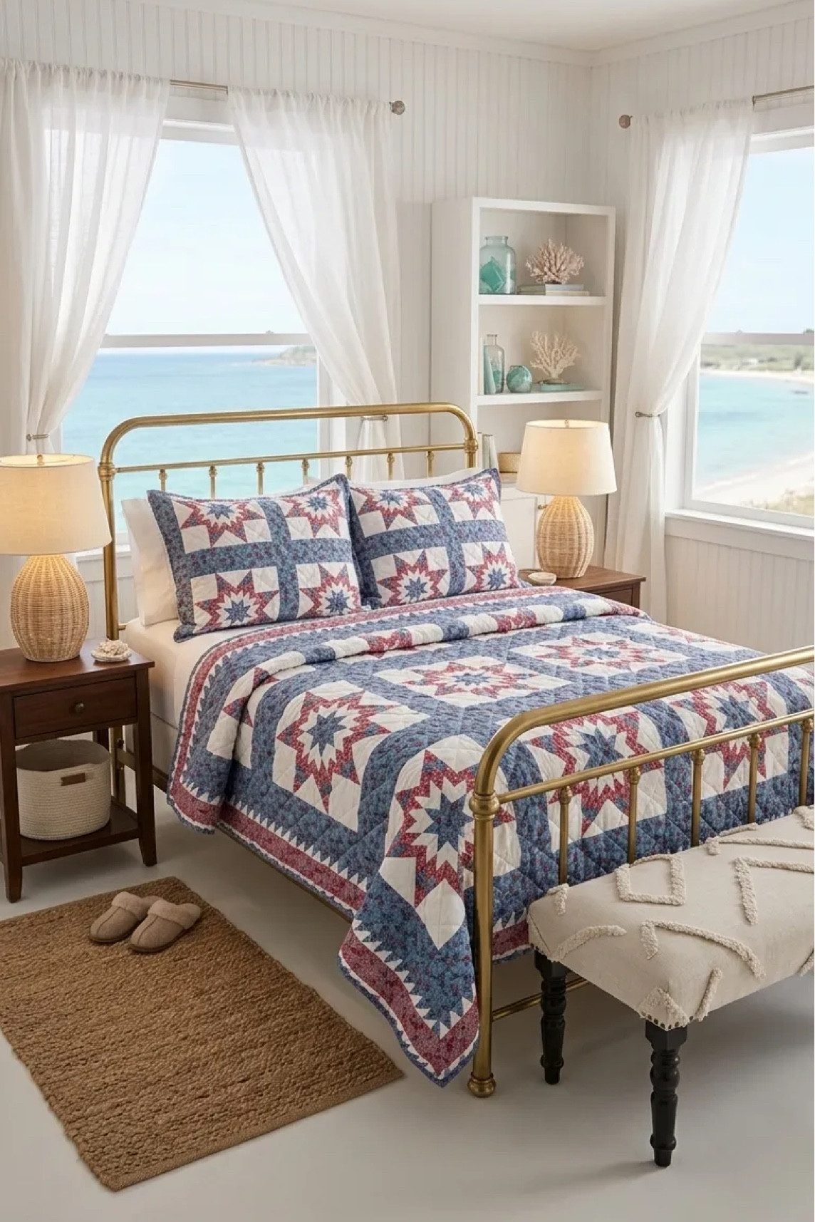 patriotic Bedroom for america’s 250th 

#LTKSeasonal #LTKHome
