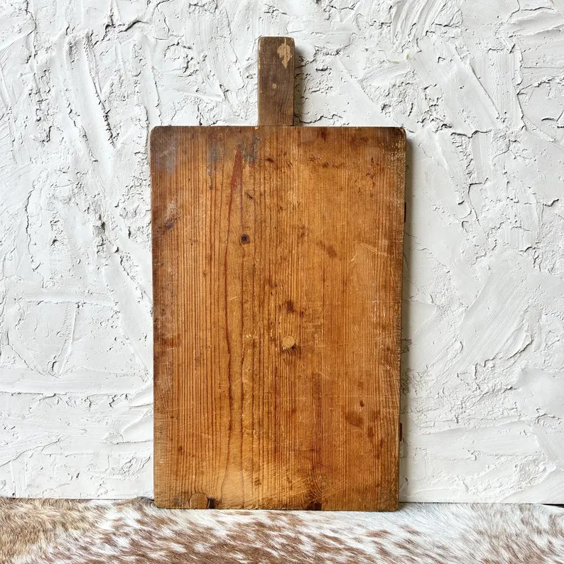 Authentic Vintage European Bread Board Charcuterie Rectangle R12 - Etsy | Etsy (US)