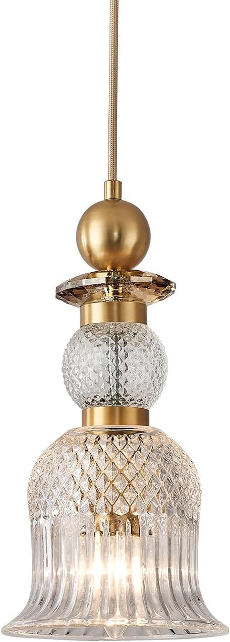 OFFDARKS Pendant Light Fixture Modern Pendant Lighting Fixtures Glass Hanging Lamp for Dining Roo... | Amazon (US)