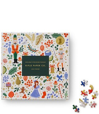 Rifle Paper Co. Christmas Nutcracker Sweet Holiday Stocking Jigsaw Puzzle | Dillard's | Dillard's