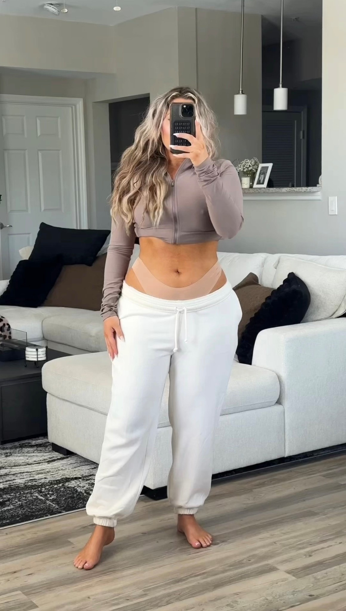 The viral @spanx leggings are UNREAL! They smooth everything out. Code NICOLEMXSPANX for $$ off & free shipping!

Jumpsuit: medium
Leggings: large
Shapewear: large
Undies: one size (super stretchy so they fit)
Jacket: medium 

Activewear, athleisure wear, gym outfit, active outfit, leggings 

#LTKTravel #LTKStyleTip #LTKMidsize