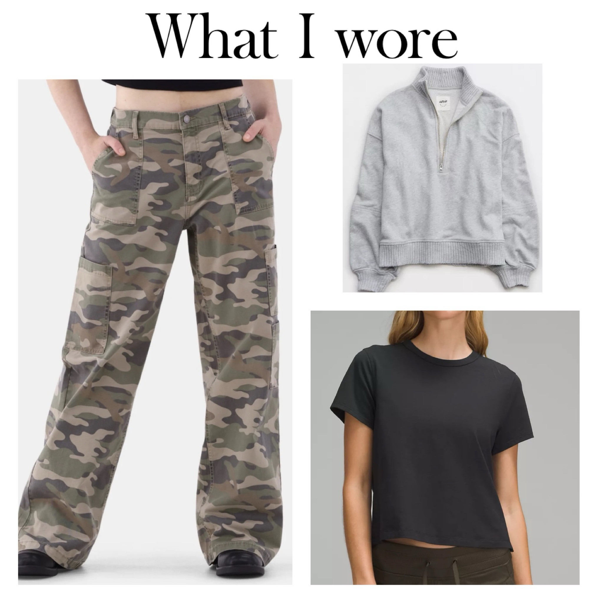 Pants size large, pullover size medium, t-shirt size 10 (fits tts)  

#LTKMidsize #LTKOver40 #LTKFindsUnder50