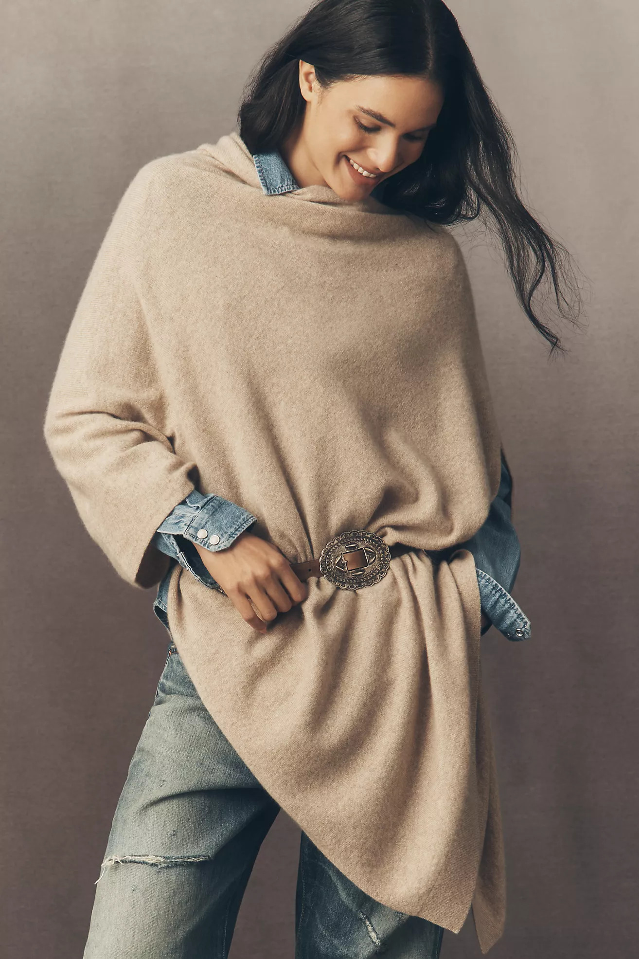 By Anthropologie Cashmere Poncho Wrap | Anthropologie (US)