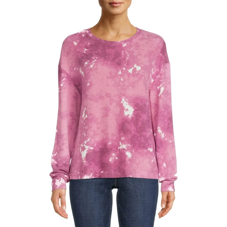 Time And Tru Women's Hacci Top - Walmart.com | Walmart (US)