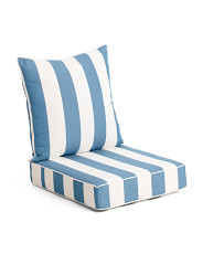 Made In Usa Outdoor Cabana Striped Deep Seat Cushion And Pillow Set | Home | Marshalls | Marshalls